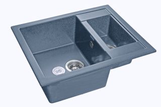 Мойка кухонная GranFest Графит Quadro Q-610 K граф